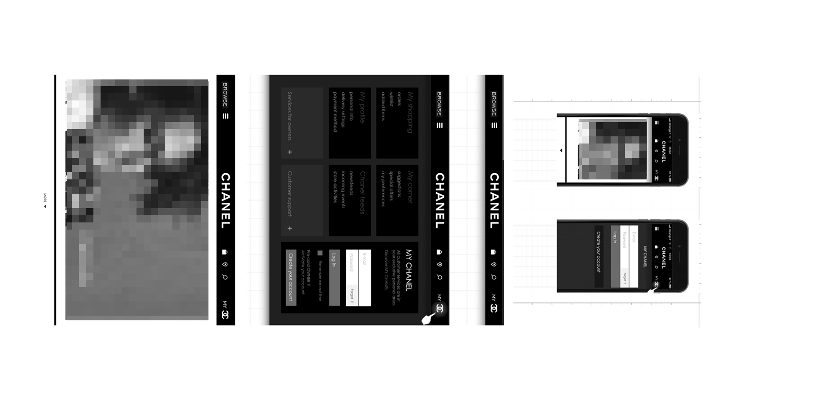 vue isométrique design